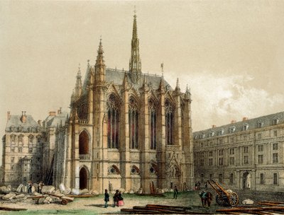 La Sainte Chapelle, Paris by Deroy